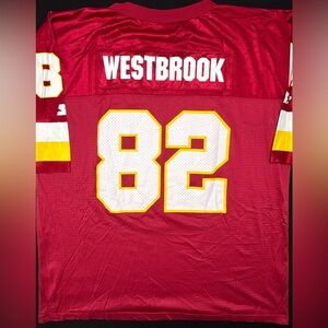 Washington Redskins Michael Westbrook Starter Football Jersey Size: 54